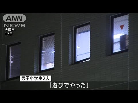 マンションから石が落下　男子小学生2人を補導(2022年2月19日)