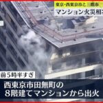 【火事】西東京市と三鷹市で相次ぐ　計3人死亡　東京