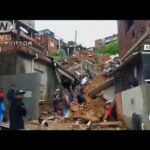 ブラジルで大雨　サンパウロ近くで洪水や土砂災害　24人が死亡(2022年2月2日)