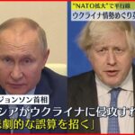 【ウクライナ情勢】イギリス・ロシア首脳が電話会談　事態悪化回避は…