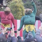 節分の日　京都の廬山寺で「鬼法楽」２年ぶりに復活　寺に乱入してきた鬼たちを「邪気払い」の矢で退散