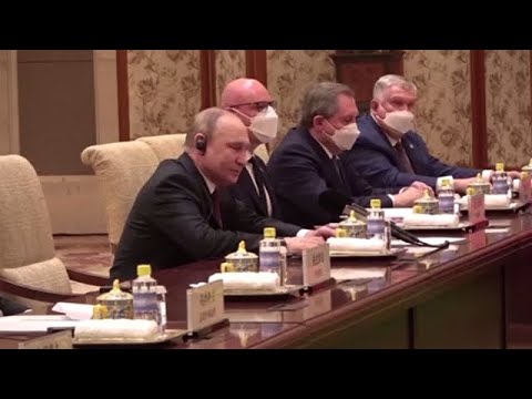 「両国関係は前例ない性質」 中ロ首脳会談でプーチン大統領強調