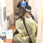 “接種券なしの３回目接種”開始…ノエスタ神戸の大規模接種会場　２月限定の臨時措置（2022年2月5日）