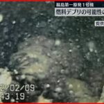 【初確認】燃料デブリか…原子炉真下に“塊” 福島第一原発一号機