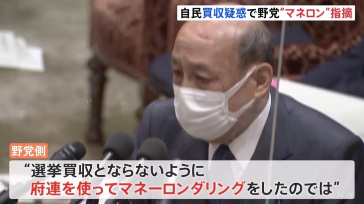 選挙前の買収疑惑で二之湯氏「私の考えで寄付」 野党、自民党京都府連のマネーロンダリング指摘