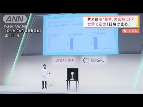 紫外線を“美容効果”ある光に・・・世界で初めての「日焼け止め」(2022年2月15日)