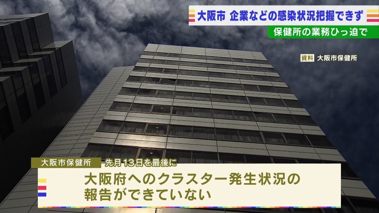 業務ひっ迫で…企業や事業所などの「感染状況・クラスターを把握できず」大阪市保健所（2022年2月17日）
