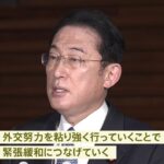 岸田首相がウクライナ大統領と電話会談「外交努力で緊張緩和を」