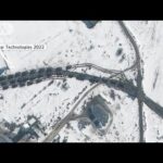 ウクライナ国境付近に新たなロシア軍か　衛星写真をCNNが報道(2022年2月21日)