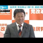 自民、党改革案を取りまとめ　岸田総理肝煎り「役員任期制限」盛り込み(2022年2月25日)