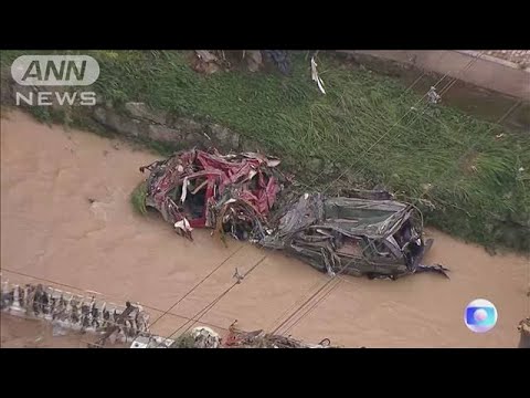 ブラジルで大雨　地滑りで94人死亡　家屋も流され・・・(2022年2月17日)