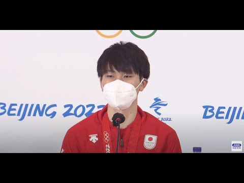 【LIVE】スピードスケート500ｍ 銅メダル　森重航 選手会見　北京五輪（2022年2月19日）