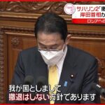 【岸田首相】サハリン２「我が国として撤退しない方針」 国会で明言