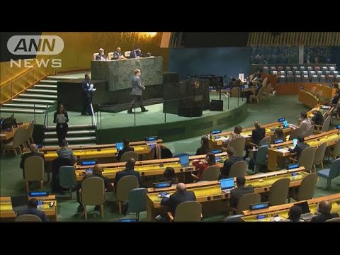 国連緊急特別会合　欧米がロシアを痛烈批判(2022年3月2日)