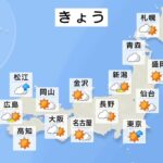 【3月2日 朝 気象情報】これからの天気