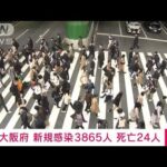 【速報】大阪の新規感染3865人　15日連続で前週同曜日下回る(2022年3月18日)
