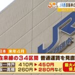 『大阪－神戸が410円→450円』JR西日本が来年4月から京阪神の一部区間で運賃値上げへ（2022年3月29日）