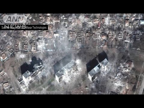 市民約5000人死亡か　マリウポリの最新衛星写真　ロシア軍攻撃の痕跡(2022年3月30日)