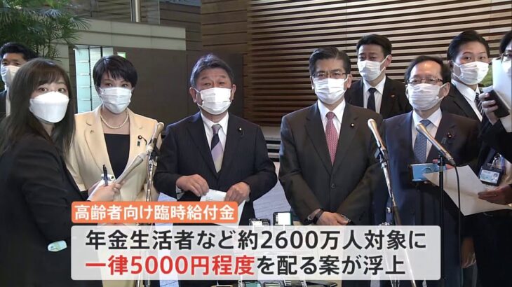 参院選前のバラマキか 年金生活者に5000円給付案 野党や市民からも批判の声