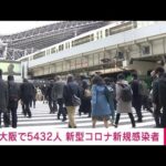 【速報】新型コロナ　大阪府の新規感染5432人　死亡29人(2022年3月6日)