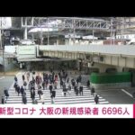 【速報】大阪の新規感染6696人　死亡46人(2022年3月4日)