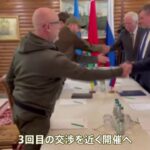 ウクライナ停戦交渉「人道回廊」設置で合意　プーチン氏「一つの民族」強調