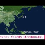 【速報】パプアニューギニアの大規模火山噴火　日本への津波の影響なし　気象庁(2022年3月9日)