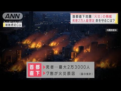 首都直下地震「最大の弱点」解消へ　“燃えにくい街づくり”とは(2022年3月9日)