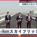 【開通】羽田空港と川崎市を結ぶ 多摩川スカイブリッジ開通