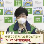 東京都・まん延防止措置解除後の対策を発表 双子パンダの観覧も再開