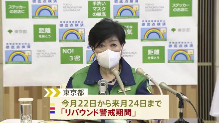 東京都・まん延防止措置解除後の対策を発表 双子パンダの観覧も再開