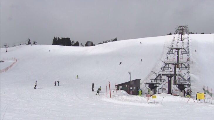 箱館山スキー場　シーズン最後の営業日