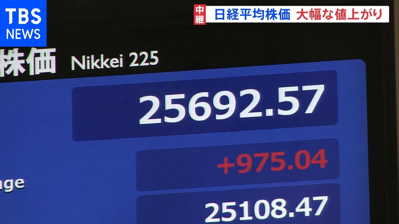 東証大きく反発 午前終値950円32銭高 原油先物価格の大幅下落受け