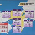 新型コロナ　近畿で９１５６人感染　前週の同じ曜日より９３５人減　４３人死亡　大阪は４４９０人感染