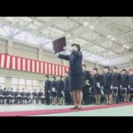 海上保安学校で卒業式　京都・舞鶴市