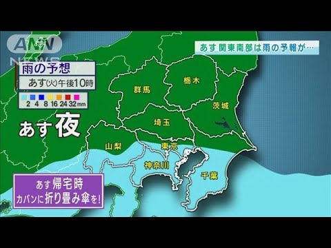 【関東の天気】花冷え＆花曇り　上着必須の肌寒さ　南部は雨の予報が・・・(2022年3月28日)