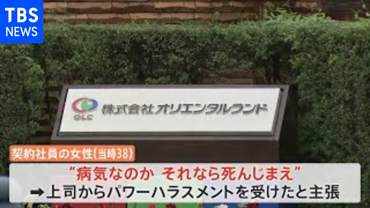 ディズニーランドパワハラ訴訟で運営会社に８８万円の賠償命令　千葉地裁