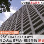 警察へのDV相談8万3042件で過去最多 男性からの相談は初の2万件超