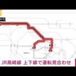 【速報】JR高崎線　上下線で運転見合わせ(2022年3月9日)