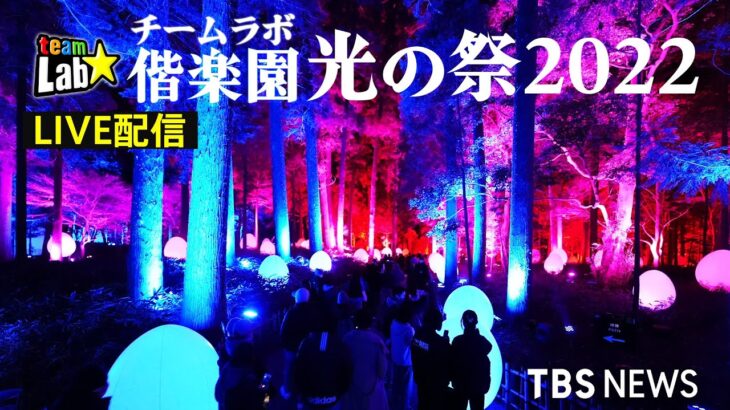 【LIVE 3月8日 18:30~】日本三名園 偕楽園から光のアート空間を夜散歩 in 水戸 | TBS NEWS