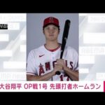 【速報】エンゼルス大谷翔平　OP戦1号　先頭打者ホームラン(2022年3月27日)