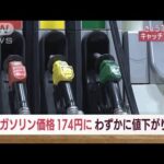 ガソリン値下がり・・・とはいえ0.1円　来週190円台予想(2022年4月13日)