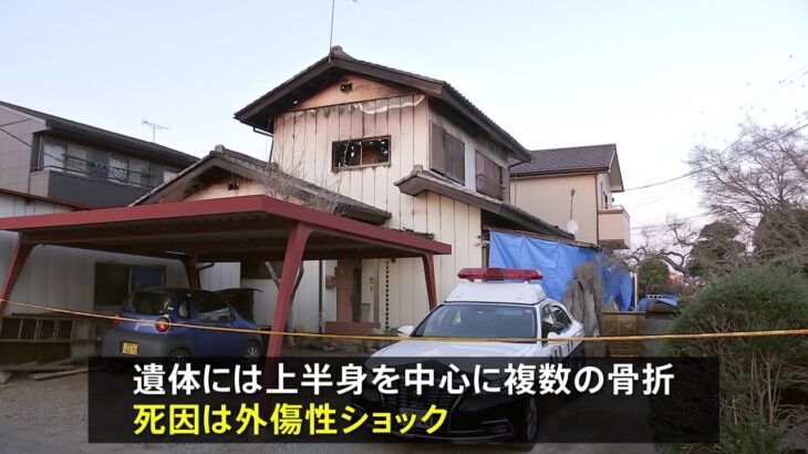 高齢男性1人死亡の住宅火災 殺人・放火の疑いで捜査 群馬・みどり市