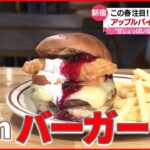 【進化するハンバーガー】甘塩っぱい味が魅力 フルーツinバーガー