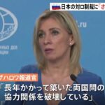 ロシア外務省報道官 日本の対ロ制裁に「さらなる対抗措置」