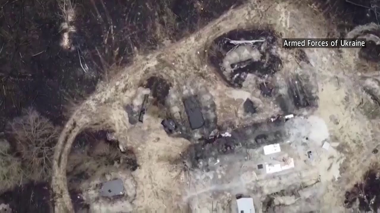 ロシア兵多数被ばくか チョルノービリ原発近くでロ軍が塹壕