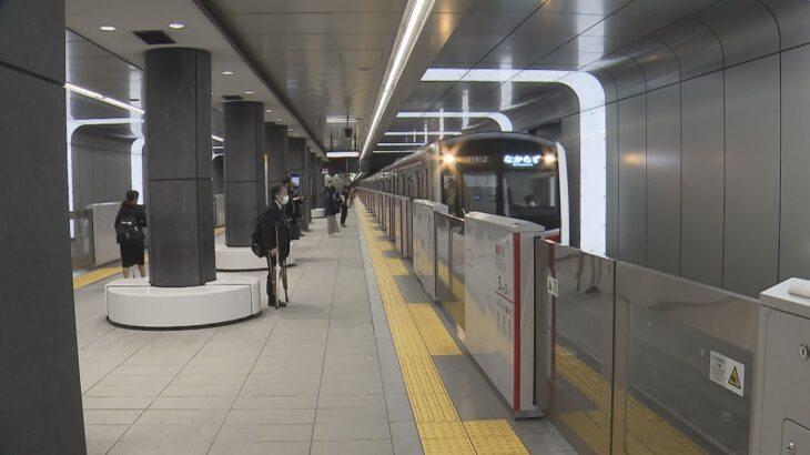 大阪メトロ８路線の地下駅舎１０８か所　有事の避難施設に指定　安全保障上の懸念が強まるなか