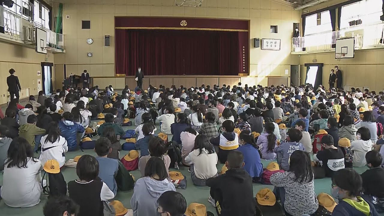 新学期スタート　大阪市立の小・中学校で始業式　児童同士が距離をとるなどの感染対策も