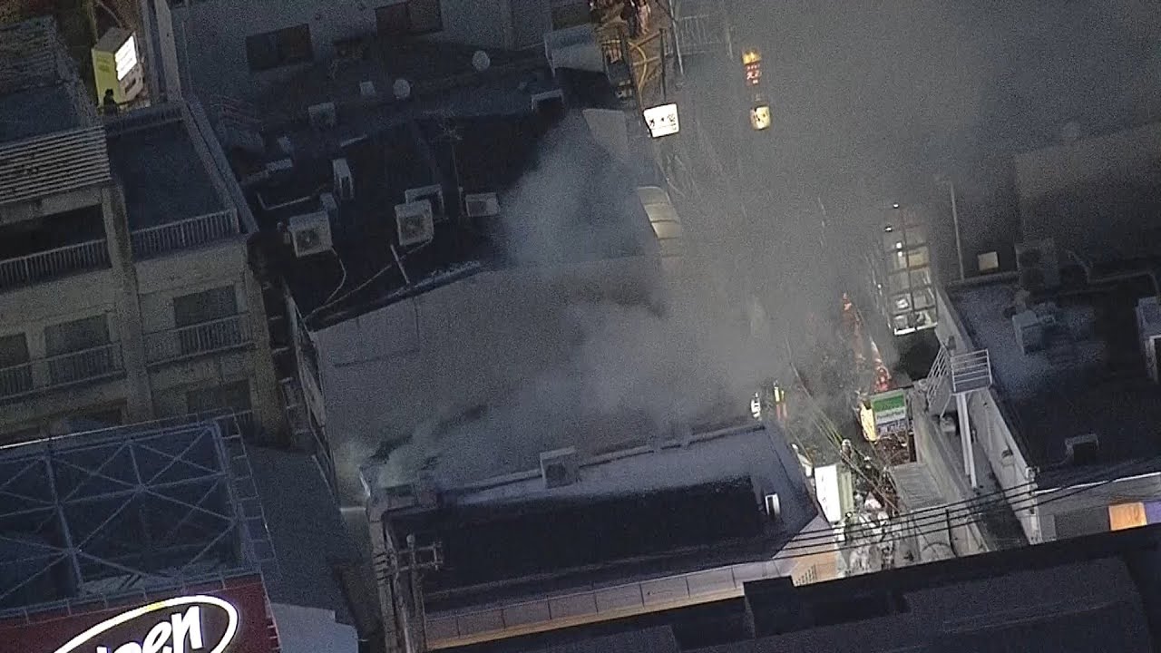 阪急「石橋阪大前」駅付近の店で火事「店内のダクト燃えている」と通報　大阪・池田市（2022年4月8日）