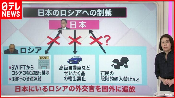 【解説】効果は？ 政府 対ロシア追加制裁を発表